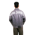 Palm Angels Back Logo Over Denim Jkt