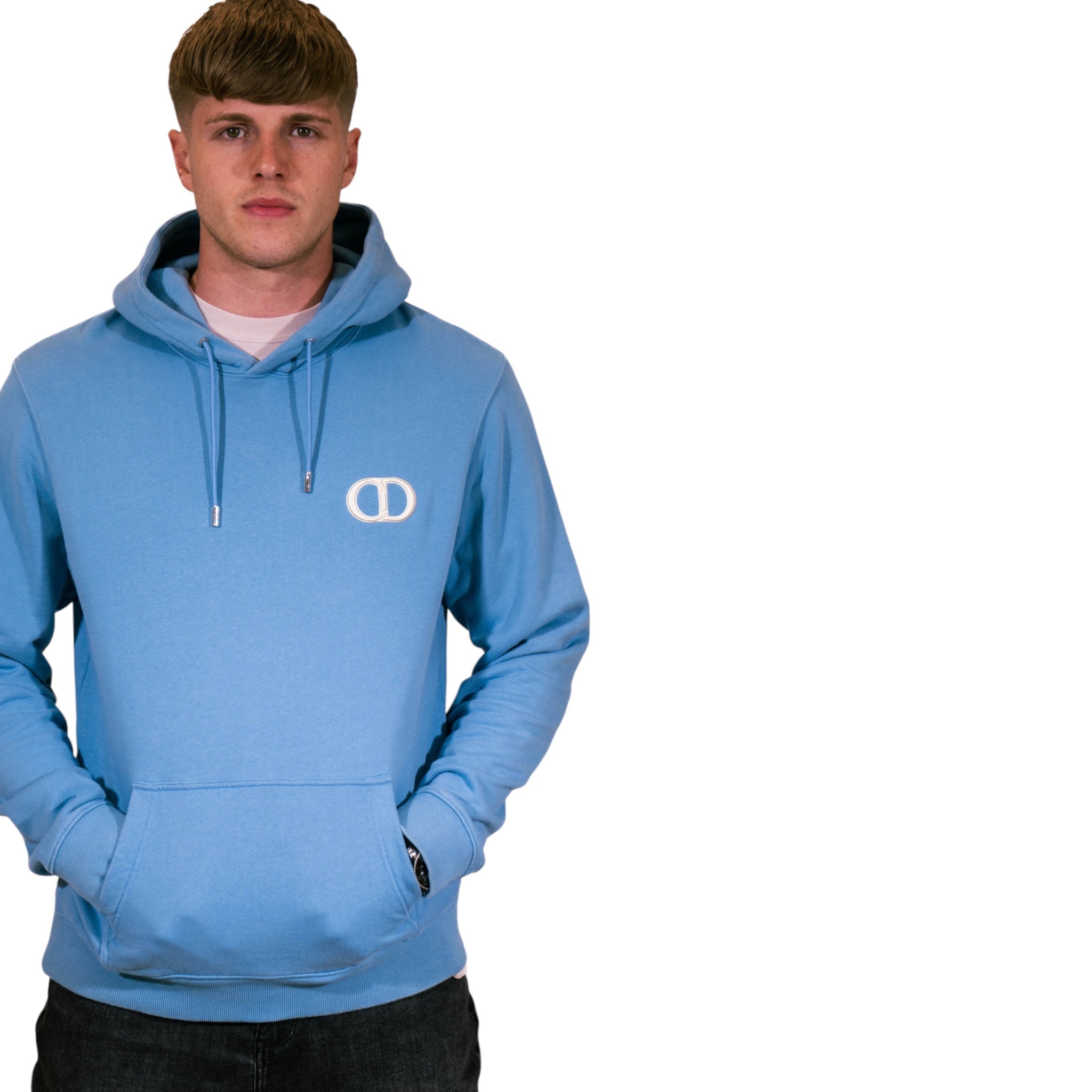 Dior CD Icon Hooded Sweatshirt (Blue)