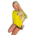 Nike Brazil 1998 Reissue Soccer Jersey Varsity Maize