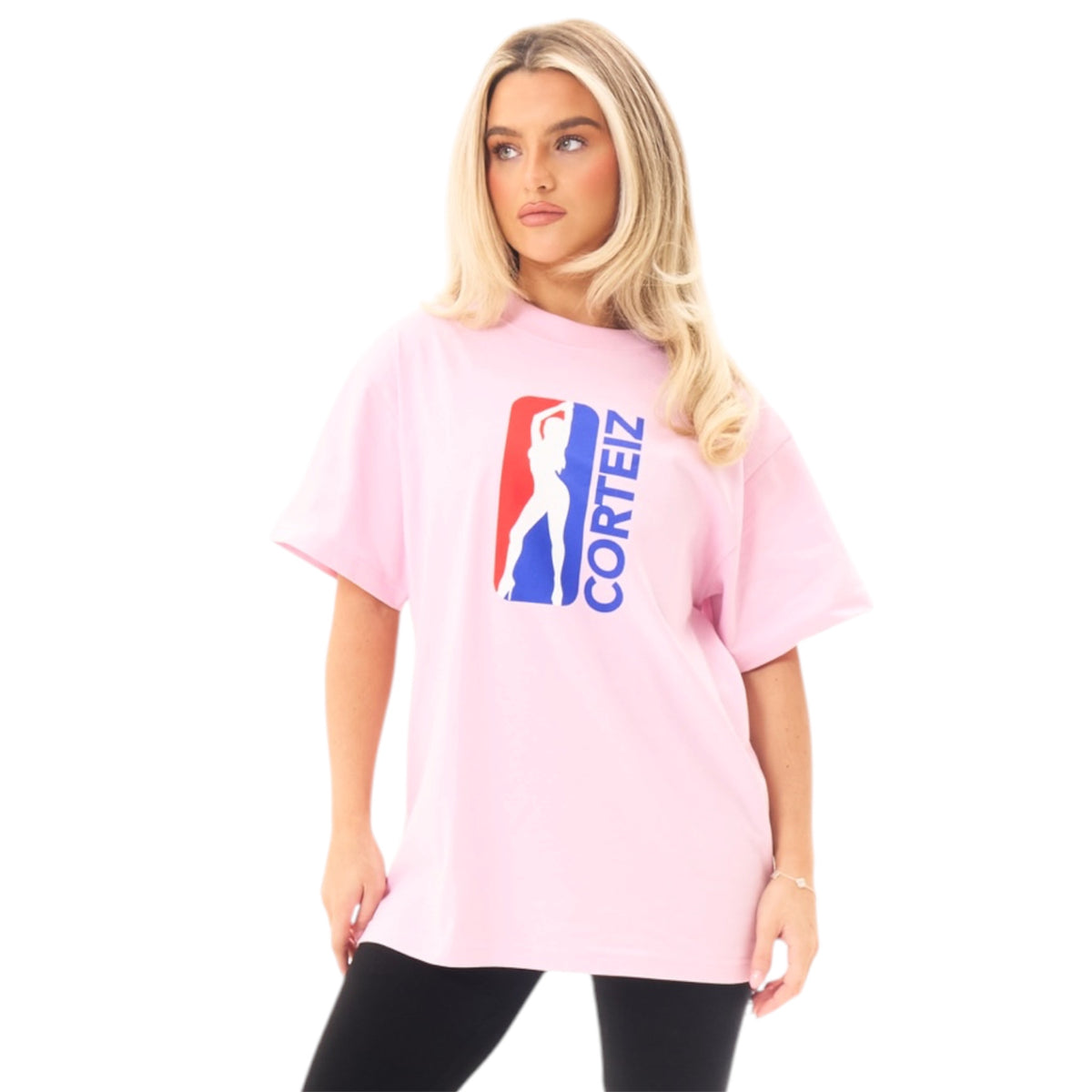 Corteiz NDA TEE - Baby Pink