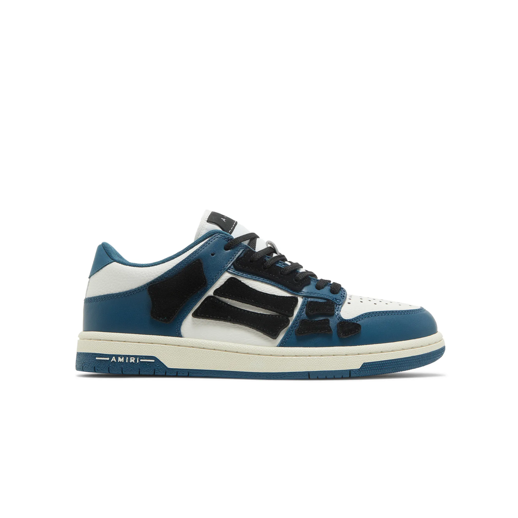 AMIRI Skel Top Low White Navy Blue Black