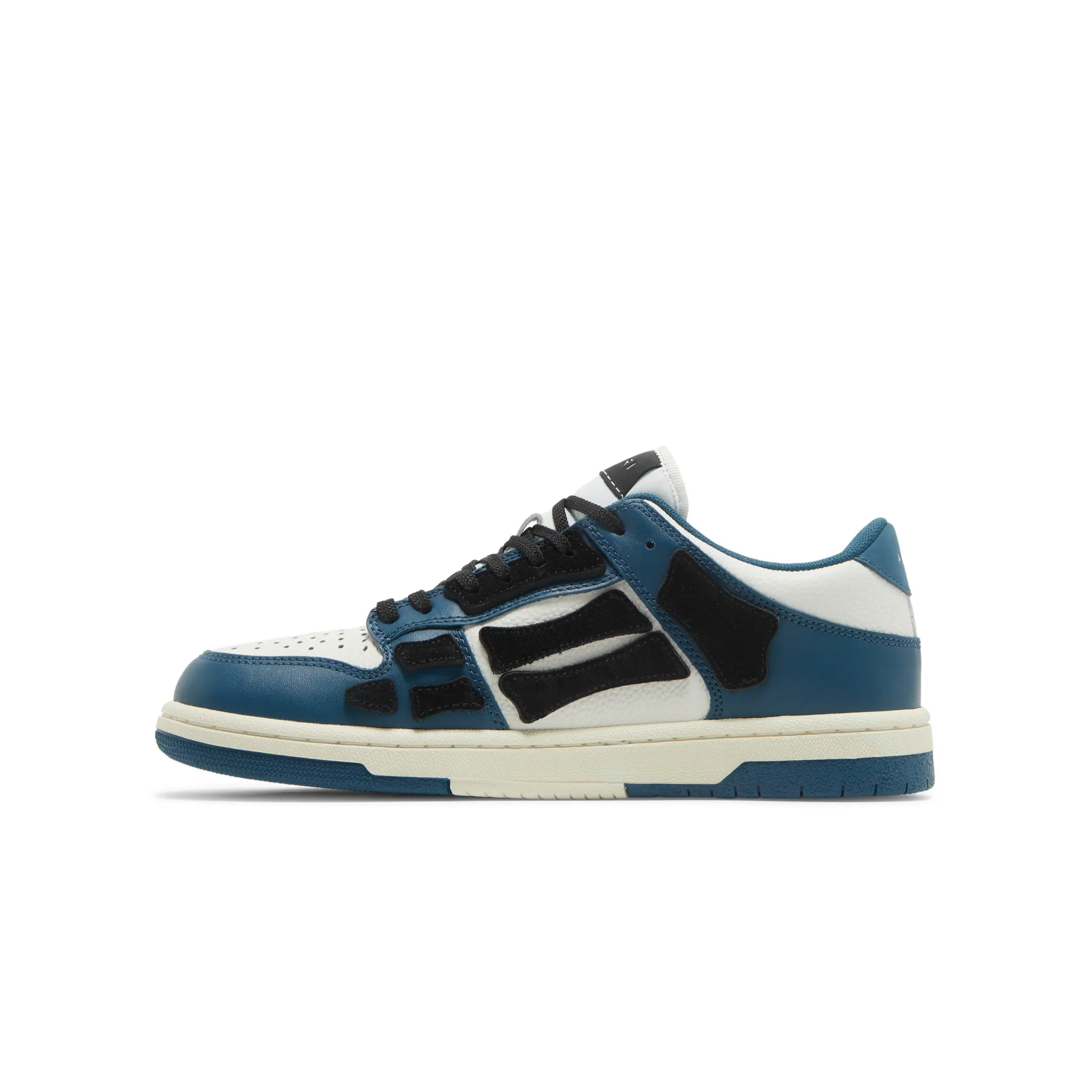 AMIRI Skel Top Low White Navy Blue Black
