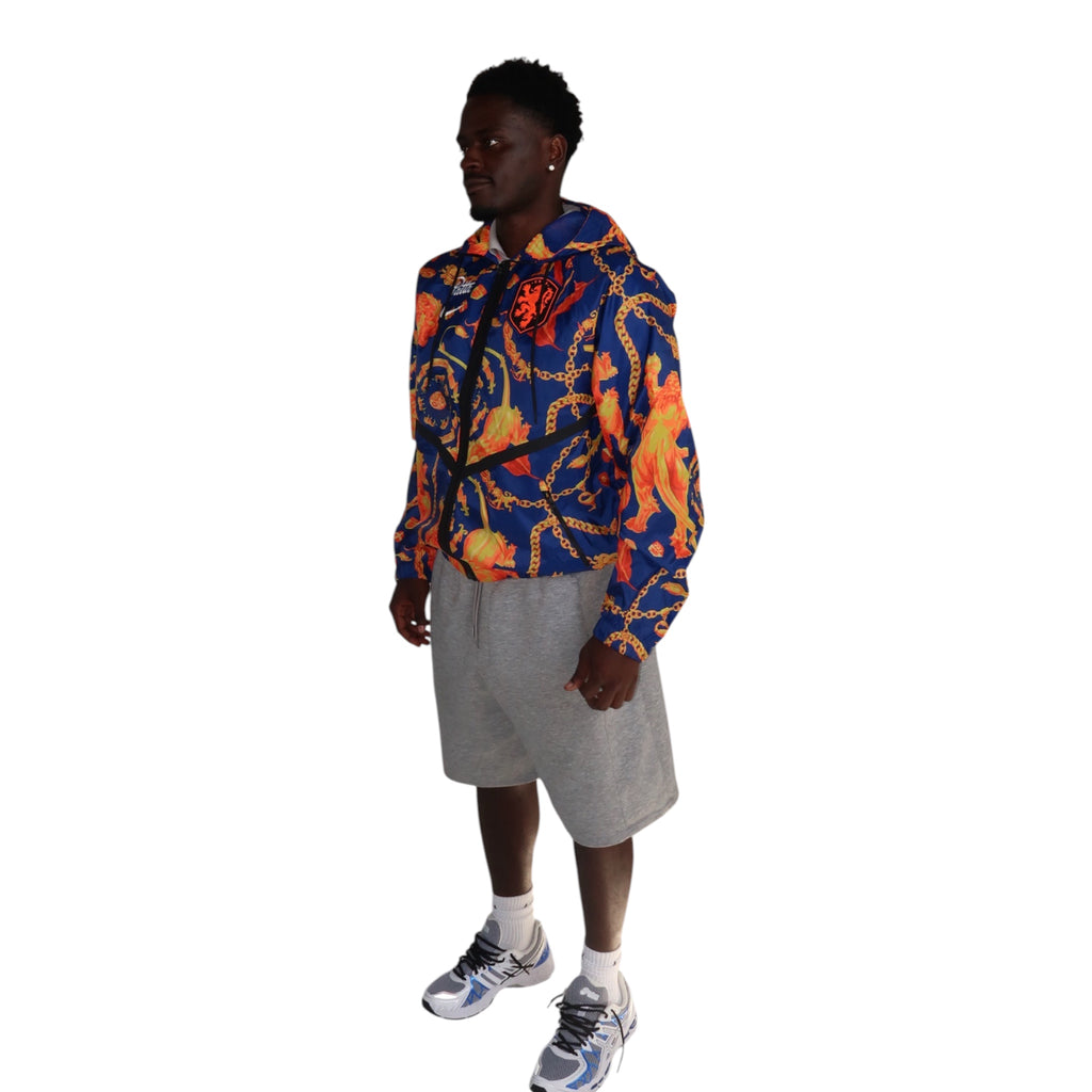 Nike X Netherlands X Patta Cryoshot Anthem Jacket 'Deep Royal Blue White'