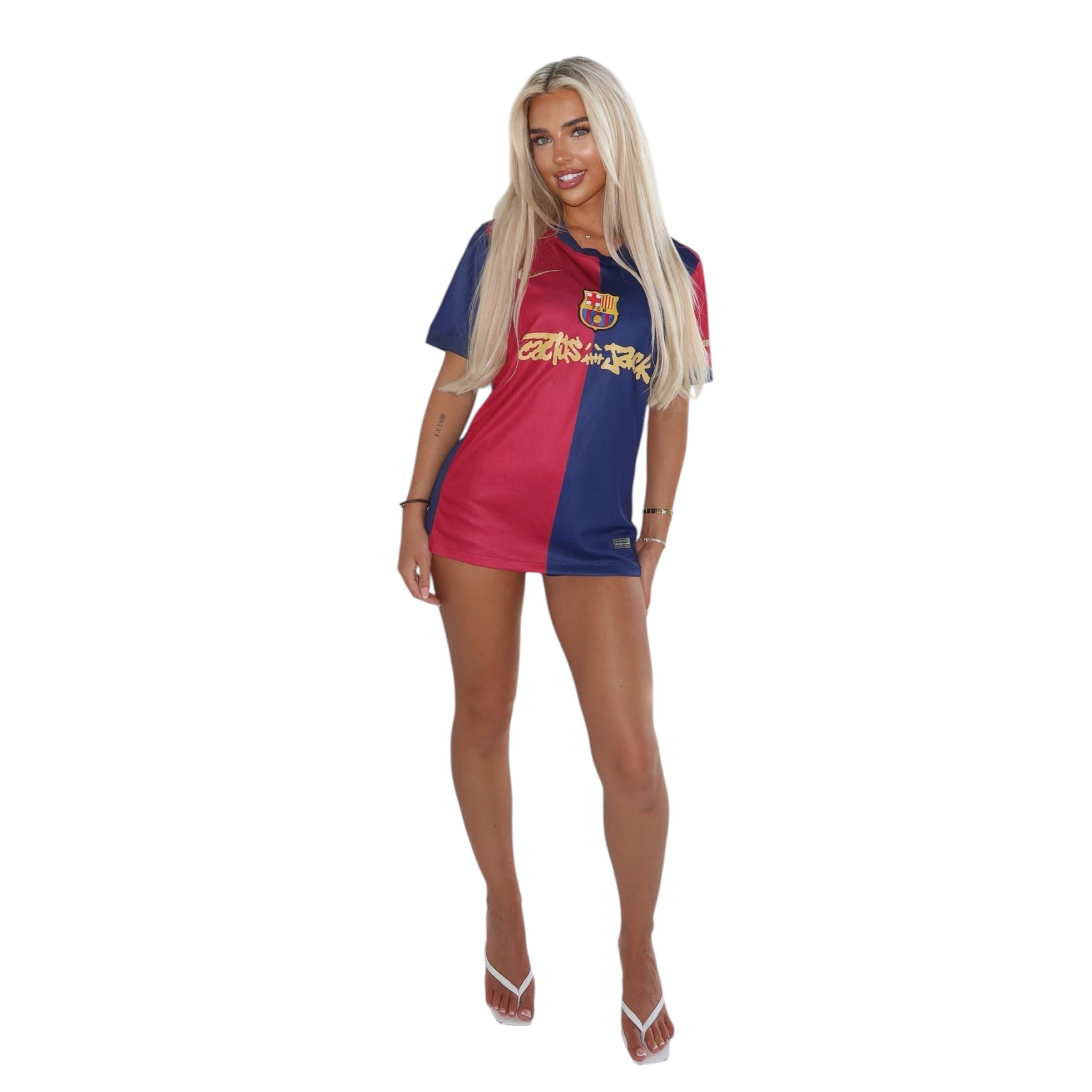FC Barcelona x Travis Scott Limited Edition Match Home 2024/25 Jersey