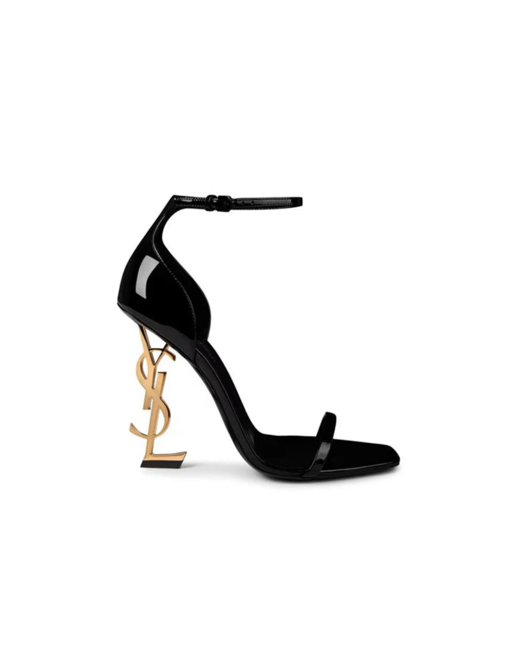YSL Opyum Sandals In Patent Leather