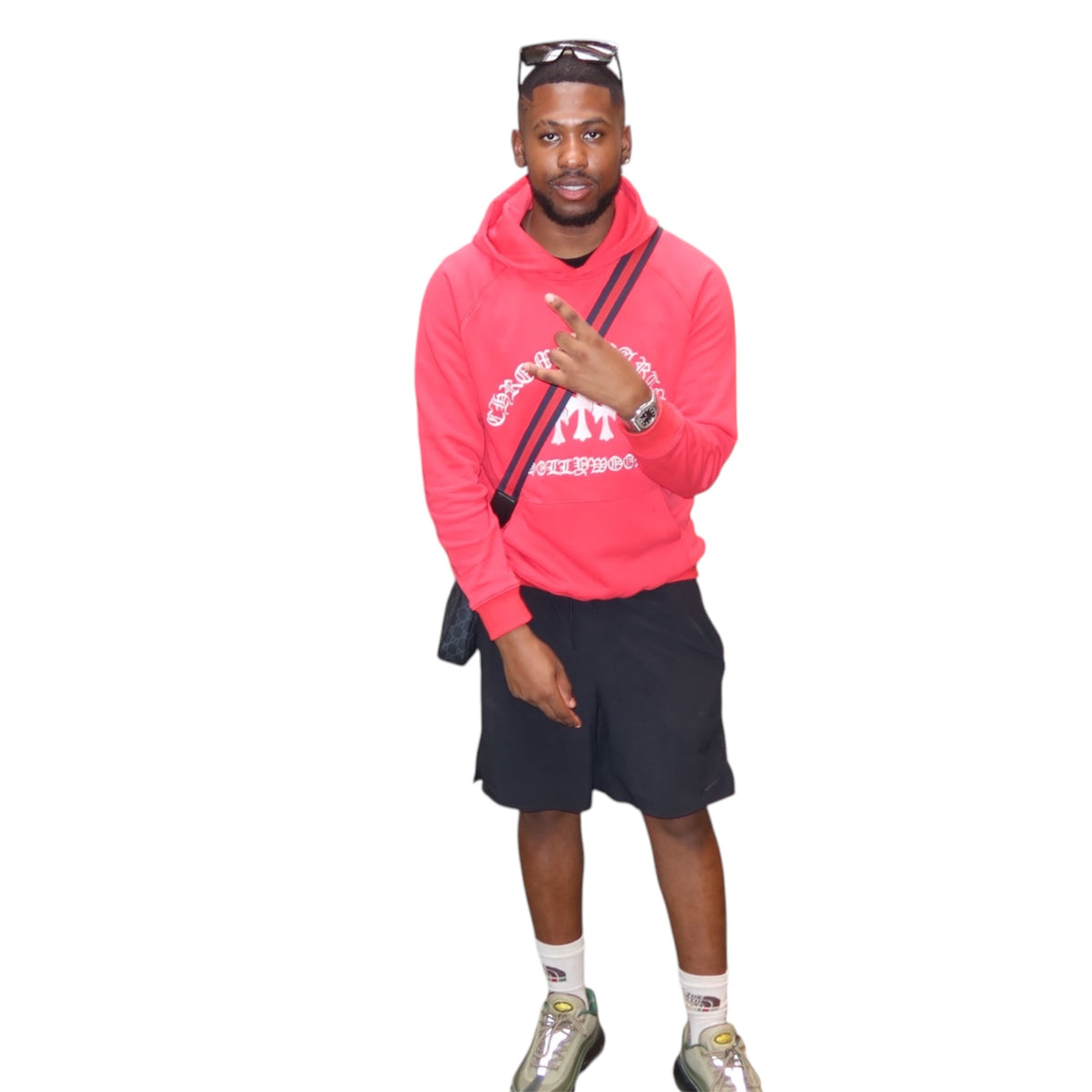Chrome Hearts Hollywood Hoodie (Red)