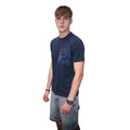 Prada Re-Nylon and Jersey T-shirt (Blue)