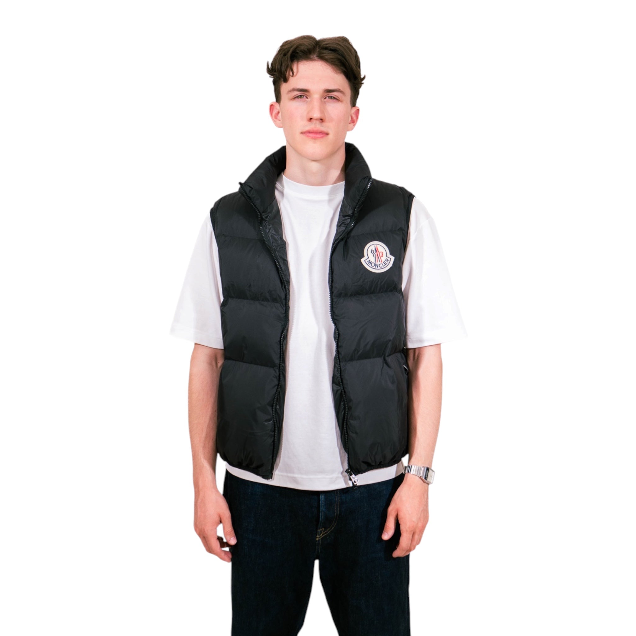 Moncler Almaz Down Gilet Black