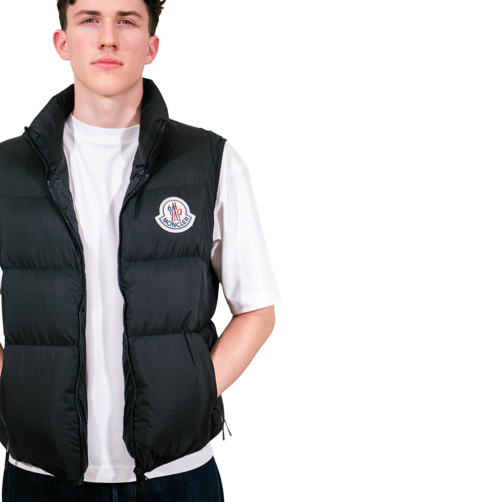 Moncler Almaz Down Gilet Black