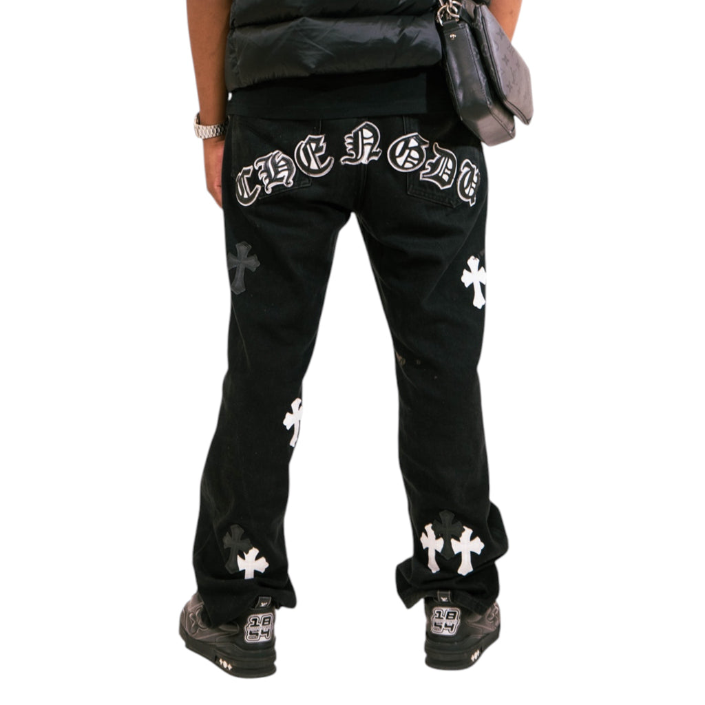 Chrome Hearts Jeans (Black/White)