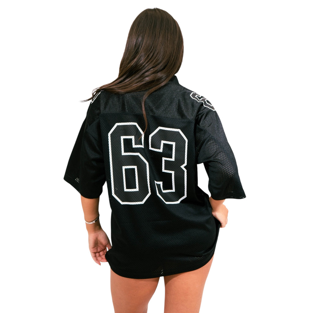 Supreme Bones Football Jersey (Black)
