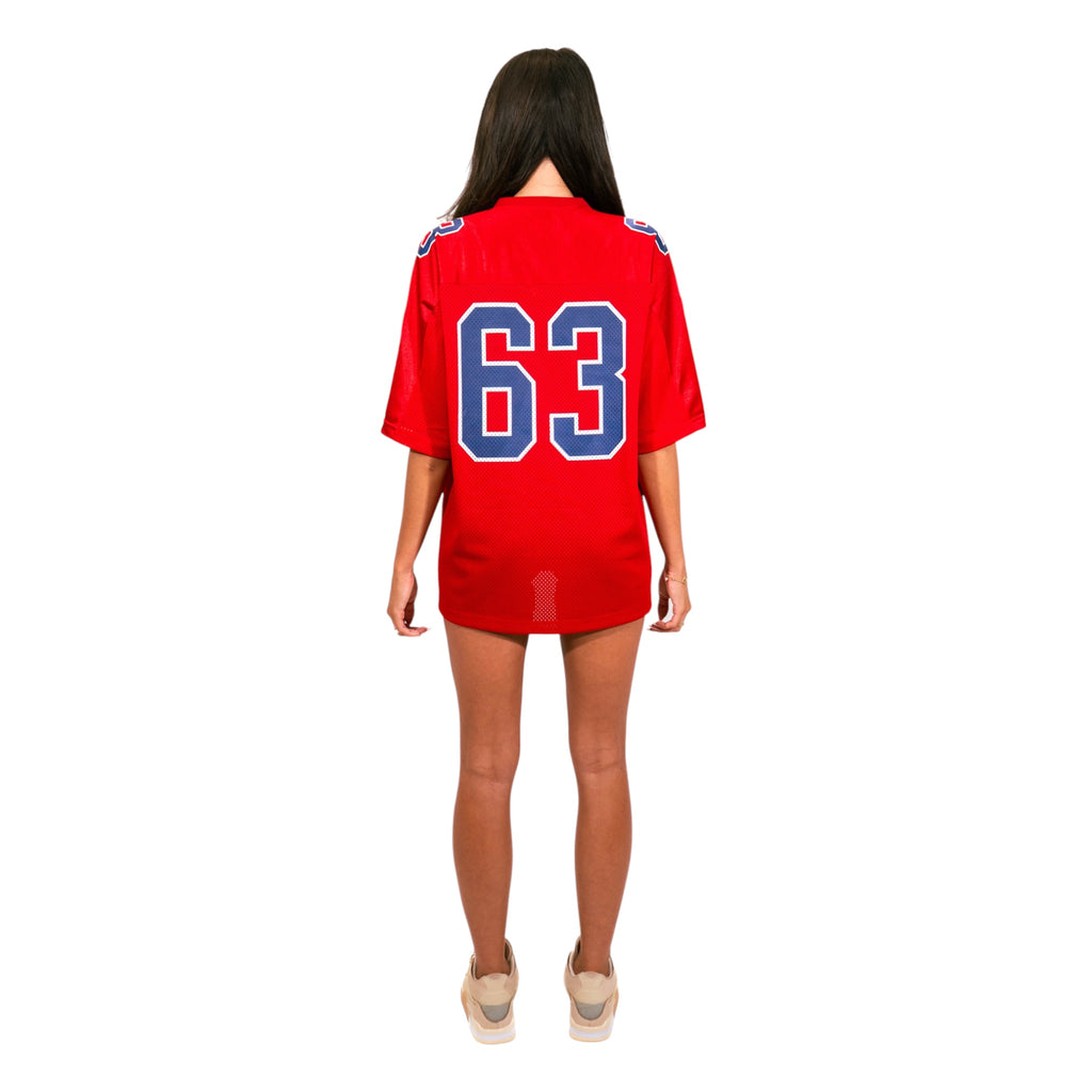 Supreme Bones Football Jersey (Red)