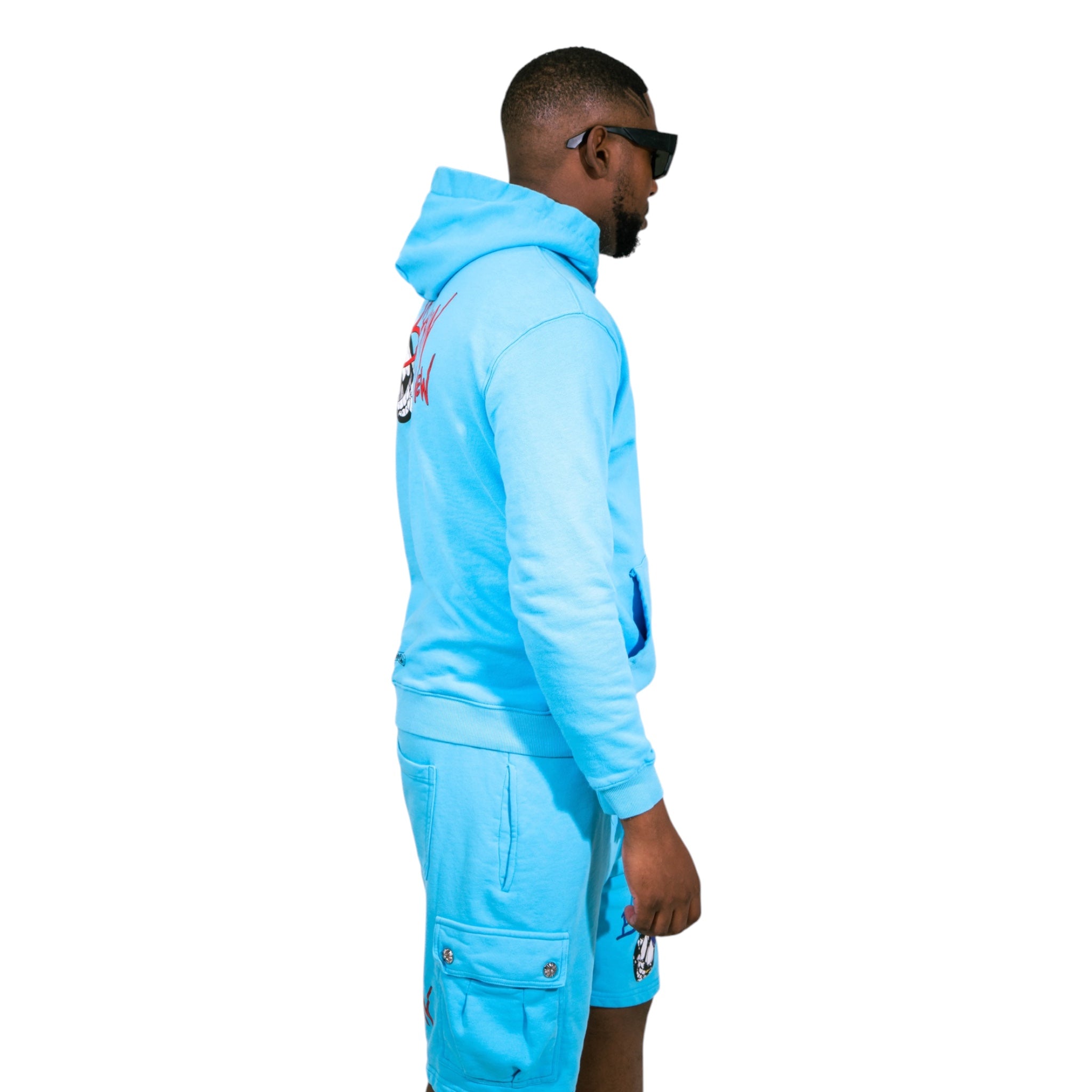 Chrome Hearts Matty Boy Brain Hoodie (Blue)