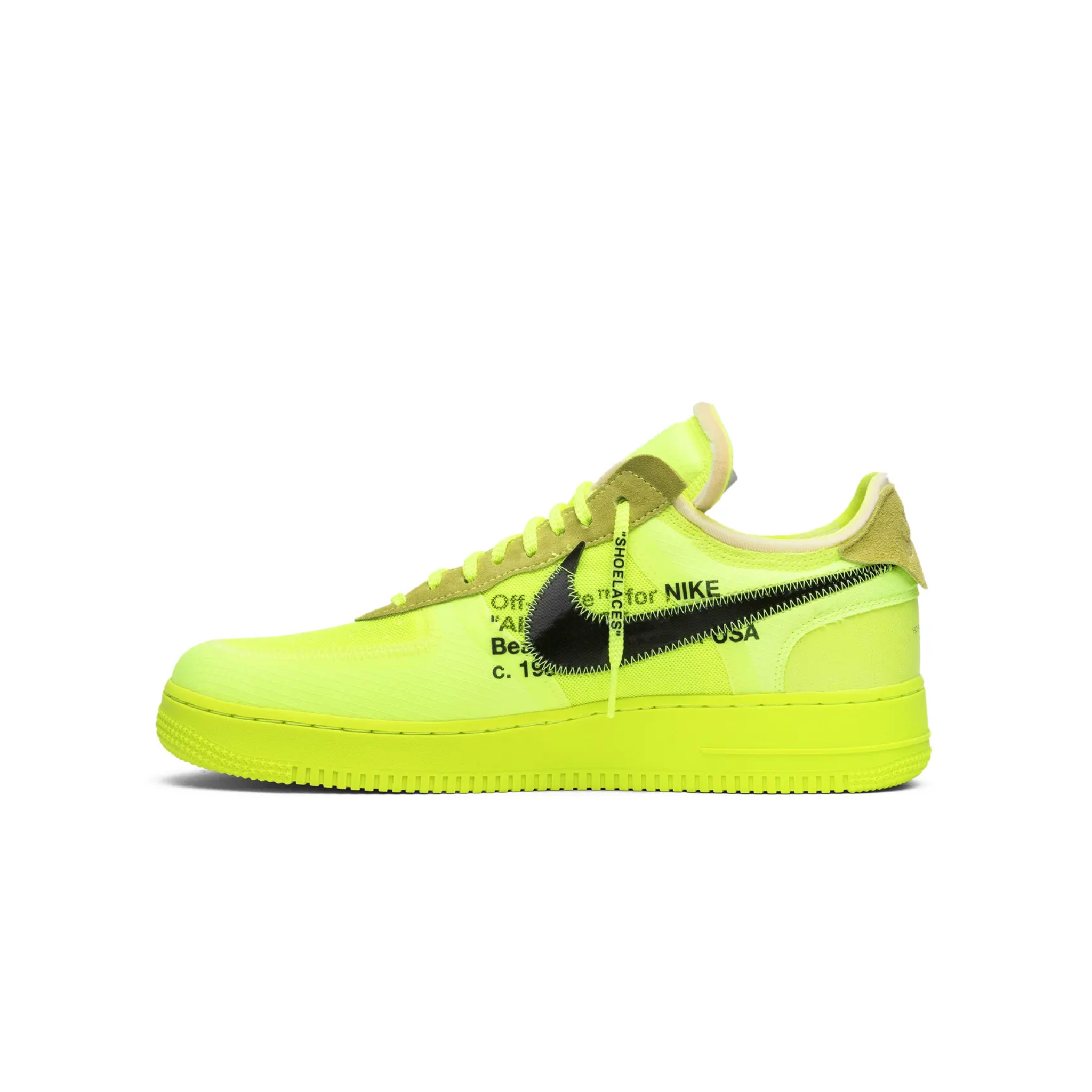 Nike Air Force 1 Low Off-White Volt (TD)