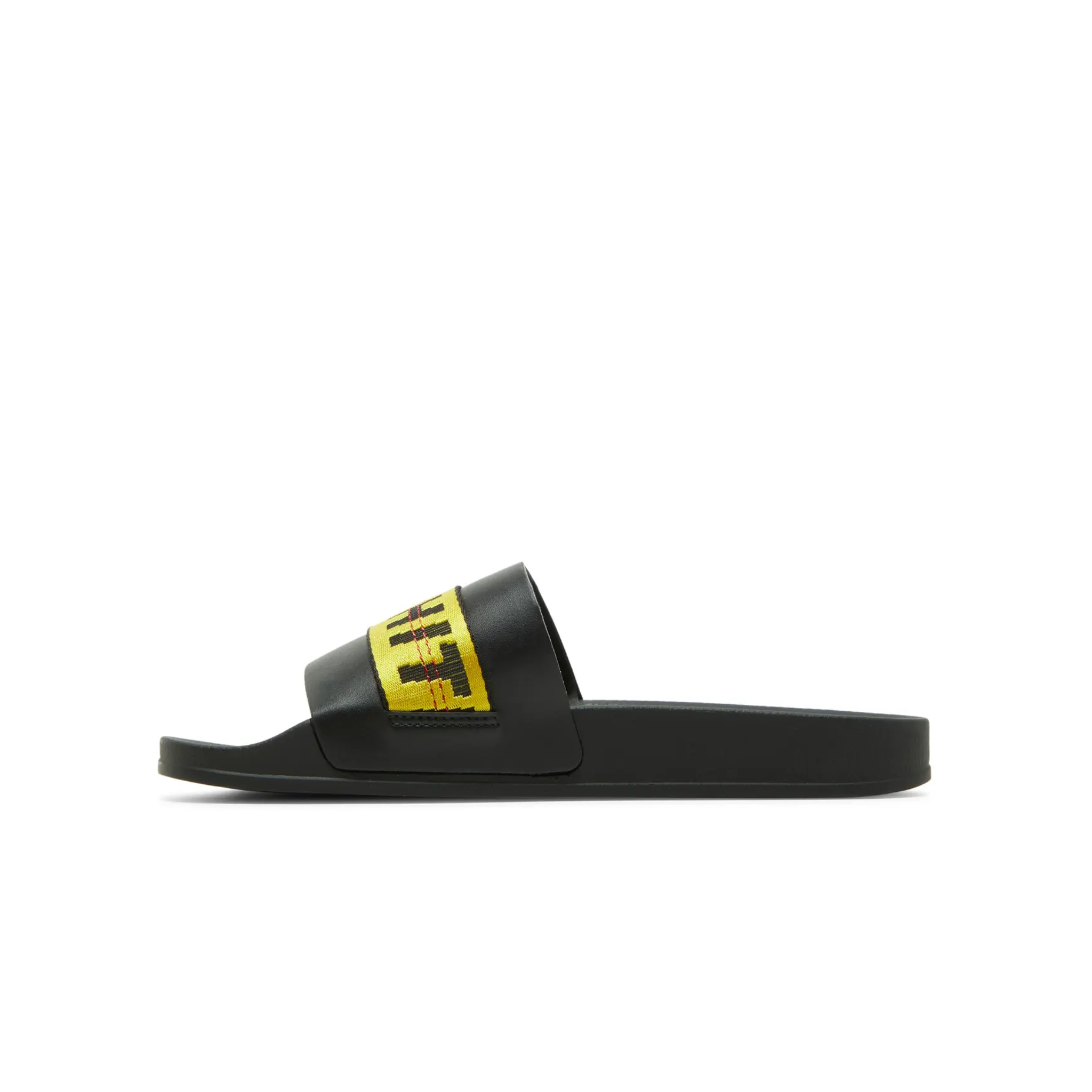 OFF-WHITE Industrial Belt Slides Black Yellow
