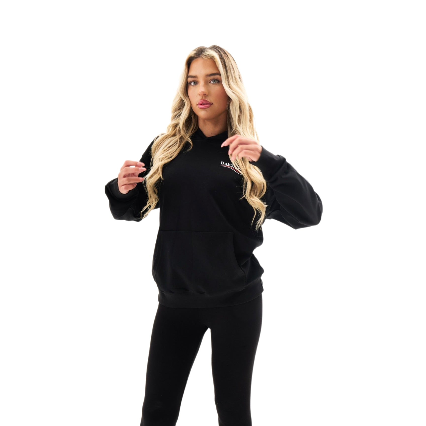 Balenciaga Political Campaign Medium Fit Hoodie