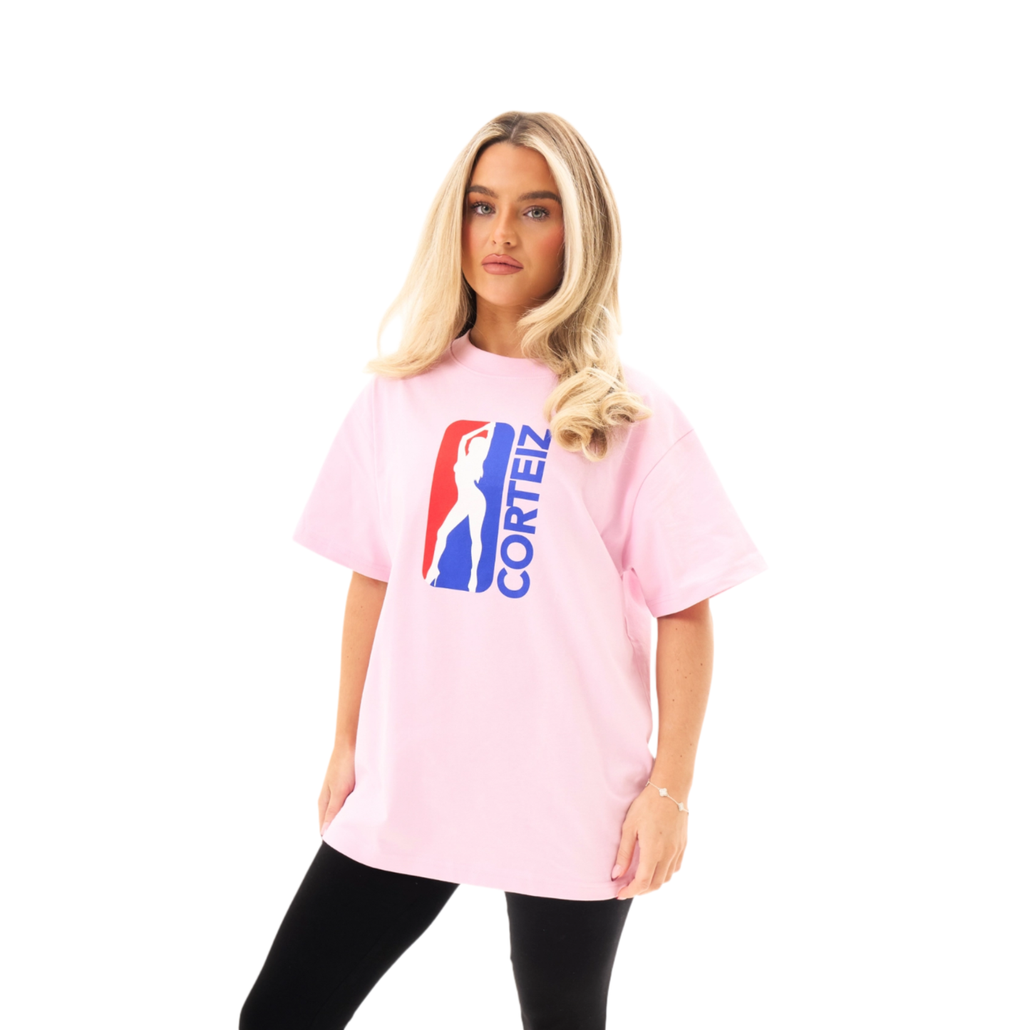 Corteiz NDA TEE - Baby Pink