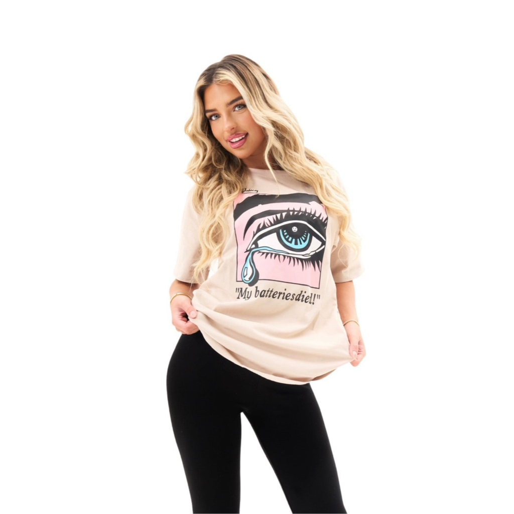 Gallery Dept. - Dead Batteries Graphic Print T-Shirt